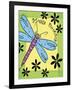 Purplefly-Maria Trad-Framed Giclee Print