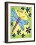 Purplefly-Maria Trad-Framed Giclee Print