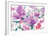 Purplicious-Isabelle Z-Framed Art Print