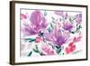 Purplicious-Isabelle Z-Framed Art Print