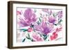 Purplicious-Isabelle Z-Framed Art Print