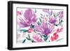 Purplicious-Isabelle Z-Framed Art Print