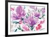 Purplicious-Isabelle Z-Framed Art Print