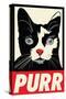 Purr Propaganda-Rachel Caldwell-Stretched Canvas