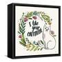 Purrfect Garden IX-Janelle Penner-Framed Stretched Canvas