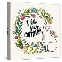 Purrfect Garden IX-Janelle Penner-Stretched Canvas