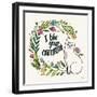 Purrfect Garden IX-Janelle Penner-Framed Art Print