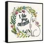 Purrfect Garden IX-Janelle Penner-Framed Stretched Canvas