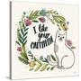 Purrfect Garden IX-Janelle Penner-Stretched Canvas