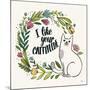 Purrfect Garden IX-Janelle Penner-Mounted Art Print