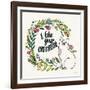 Purrfect Garden IX-Janelle Penner-Framed Art Print