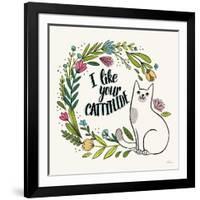 Purrfect Garden IX-Janelle Penner-Framed Art Print