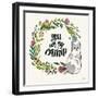 Purrfect Garden VI-Janelle Penner-Framed Art Print