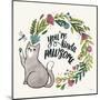 Purrfect Garden VIII-Janelle Penner-Mounted Art Print