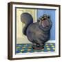 Purrfect-Kourosh-Framed Art Print