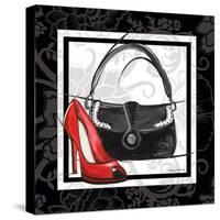 Purse and Shoe II-Gregory Gorham-Stretched Canvas