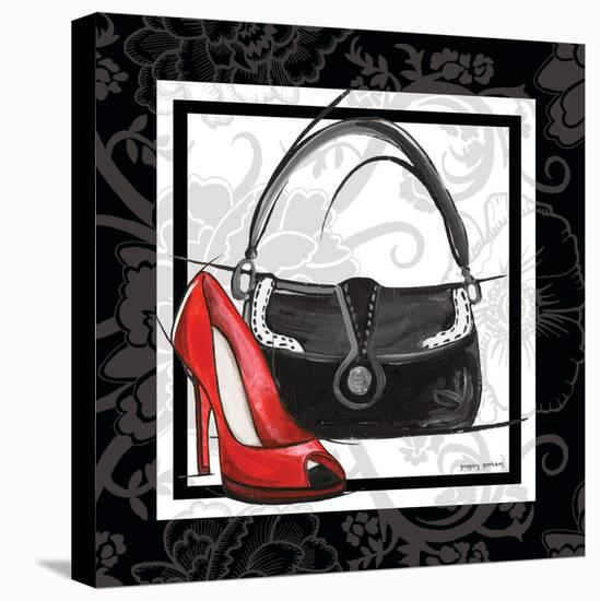 Purse and Shoe II-Gregory Gorham-Stretched Canvas