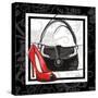 Purse and Shoe II-Gregory Gorham-Stretched Canvas