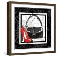 Purse and Shoe II-Gregory Gorham-Framed Art Print