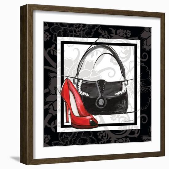 Purse and Shoe II-Gregory Gorham-Framed Art Print