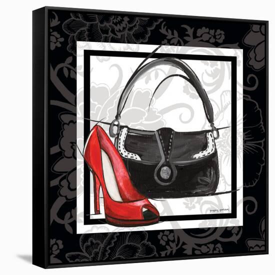 Purse and Shoe II-Gregory Gorham-Framed Stretched Canvas