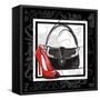 Purse and Shoe II-Gregory Gorham-Framed Stretched Canvas