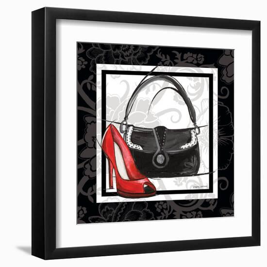 Purse and Shoe II-Gregory Gorham-Framed Art Print