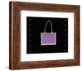 Purse in Lilac-null-Framed Art Print