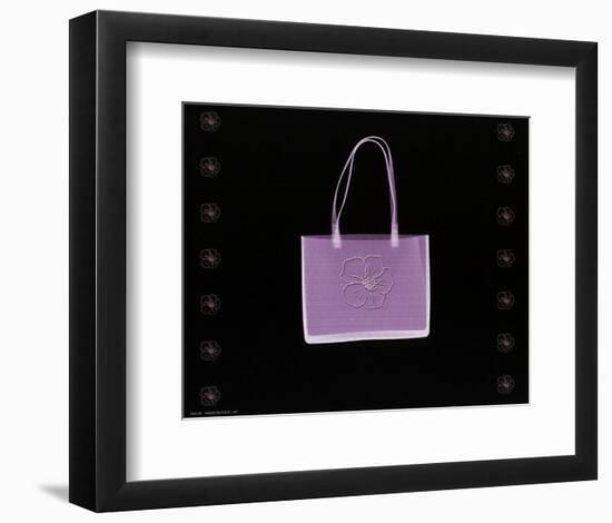 Purse in Lilac-null-Framed Art Print