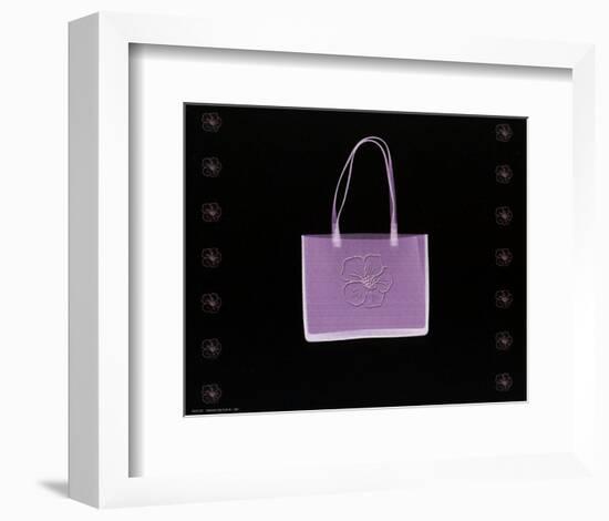 Purse in Lilac-null-Framed Art Print