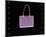 Purse in Lilac-null-Mounted Art Print