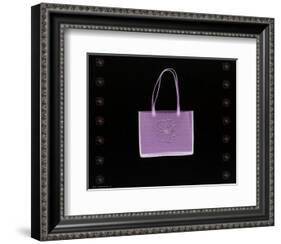 Purse in Lilac-null-Framed Art Print
