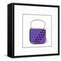 Purse-null-Framed Stretched Canvas