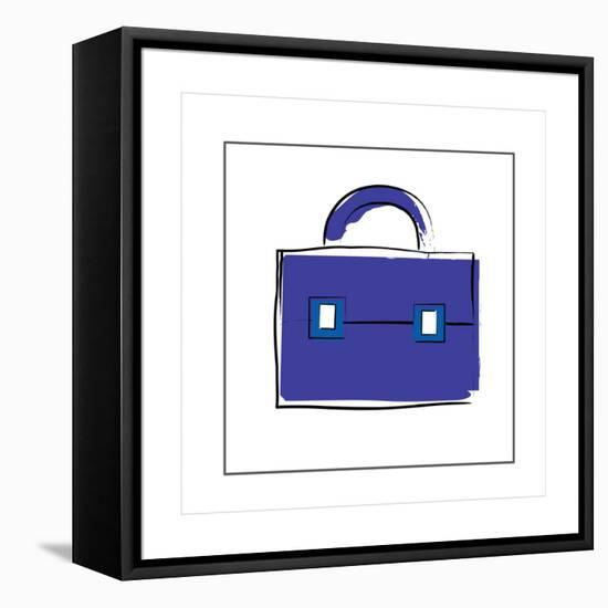 Purse-null-Framed Stretched Canvas