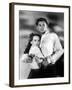 PURSUED, 1947 directed by RAOUL WALSH Teresa Wright and Robert Mitchum (b/w photo)-null-Framed Photo