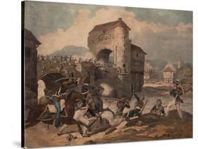 Pursuit of the French at Toulouse, 1814-null-Stretched Canvas