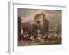 Pursuit of the French at Toulouse, 1814-null-Framed Giclee Print