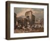 Pursuit of the French at Toulouse, 1814-null-Framed Giclee Print