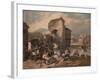 Pursuit of the French at Toulouse, 1814-null-Framed Giclee Print