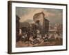 Pursuit of the French at Toulouse, 1814-null-Framed Giclee Print