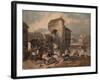 Pursuit of the French at Toulouse, 1814-null-Framed Giclee Print