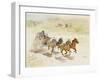 Pursuit (Or Persuit as They Have It)-LaVere Hutchings-Framed Giclee Print