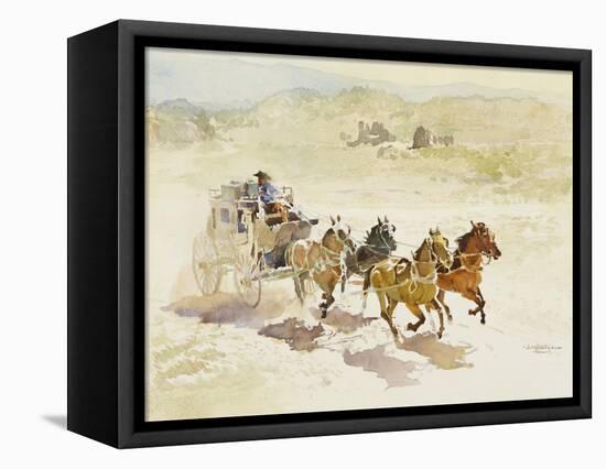 Pursuit-LaVere Hutchings-Framed Stretched Canvas