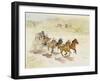 Pursuit-LaVere Hutchings-Framed Giclee Print