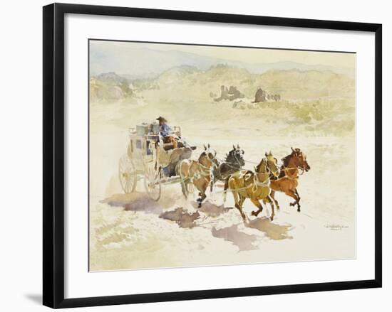 Pursuit-LaVere Hutchings-Framed Premium Giclee Print