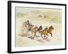 Pursuit-LaVere Hutchings-Framed Premium Giclee Print