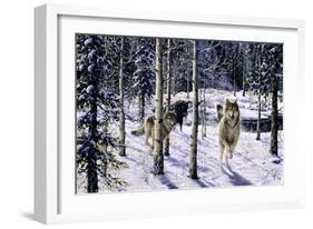 Pursuit-Jeff Tift-Framed Giclee Print