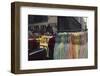 Push Boys Steer Racks of Dresses across Road in the Garment District, New York, New York, 1960-Walter Sanders-Framed Photographic Print