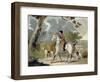 Push Him Tom Boy, from the Pytchley Hunt, Engraved by F. Jukes (1745-1812), 1790-Charles Lorraine Smith-Framed Giclee Print