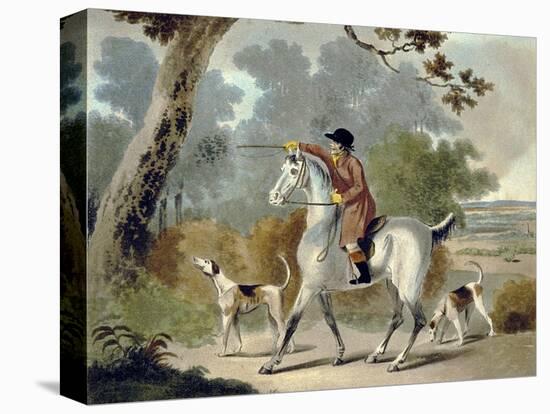 Push Him Tom Boy, from the Pytchley Hunt, Engraved by F. Jukes (1745-1812), 1790-Charles Lorraine Smith-Stretched Canvas